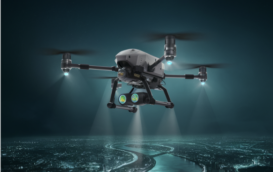 Autonomous Navigation for Aerial Vehicles at Night