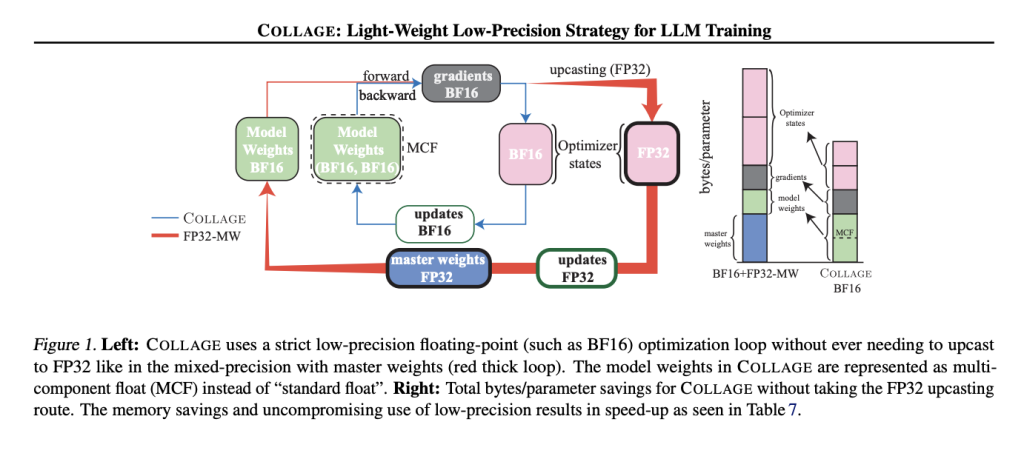 COLLAGE: A New Machine Learning Approach to Deal with Floating-Point Errors in Low-Precision to Make LLM Training Accurate and Efficient