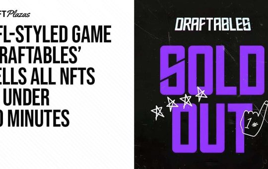 NFL-Styled Game 'Draftables' Sells All NFTs in Under 10 Minutes