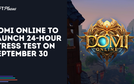 Domi Online to Launch 24-Hour Stress Test on September 30