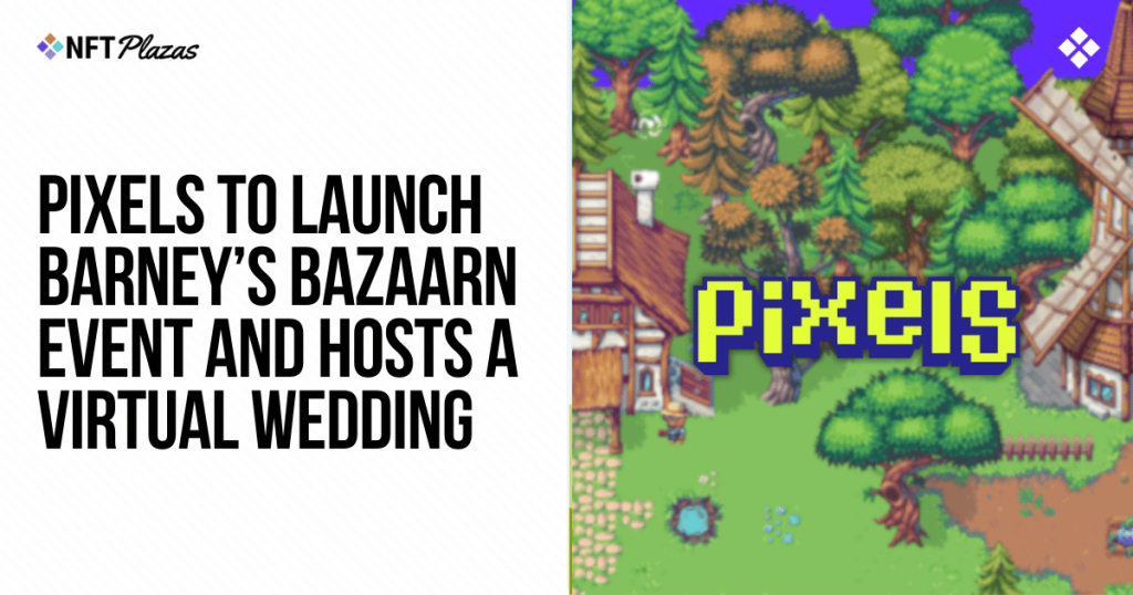 Pixels to Host Barney’s Bazaarn Event and Virtual Wedding