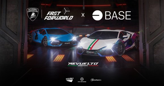 Motorverse and Lamborghini have teamed up on using the Base blockchain for Web3 in-game assets.