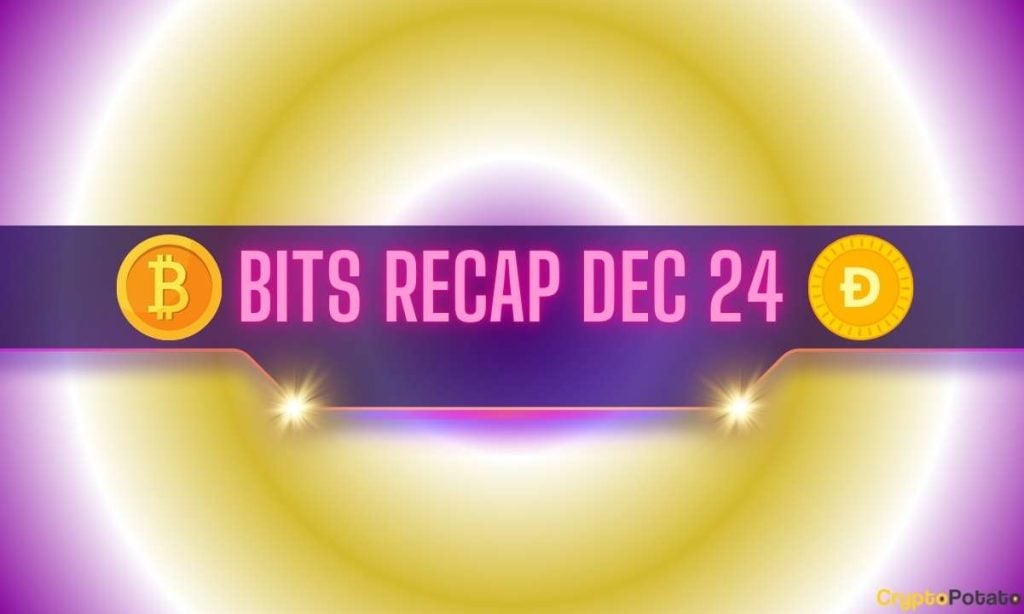 Bitcoin (BTC) Price Volatility, Bullish Dogecoin (DOGE) Predictions, and More: Bits Recap Dec 24