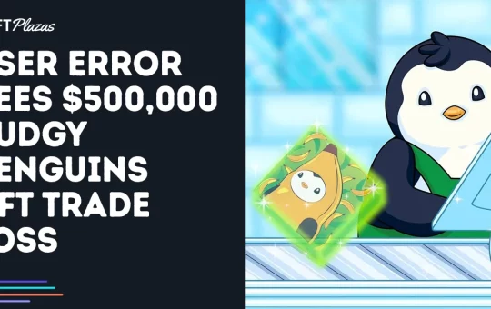 User Error Sees $500,000 Pudgy Penguins NFT Trade Loss