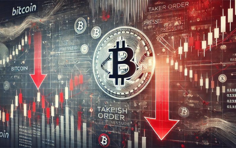 Bitcoin Taker Order Bearish Pressure Hits Highest Level Since January 9 – Market Remains Stable For Now